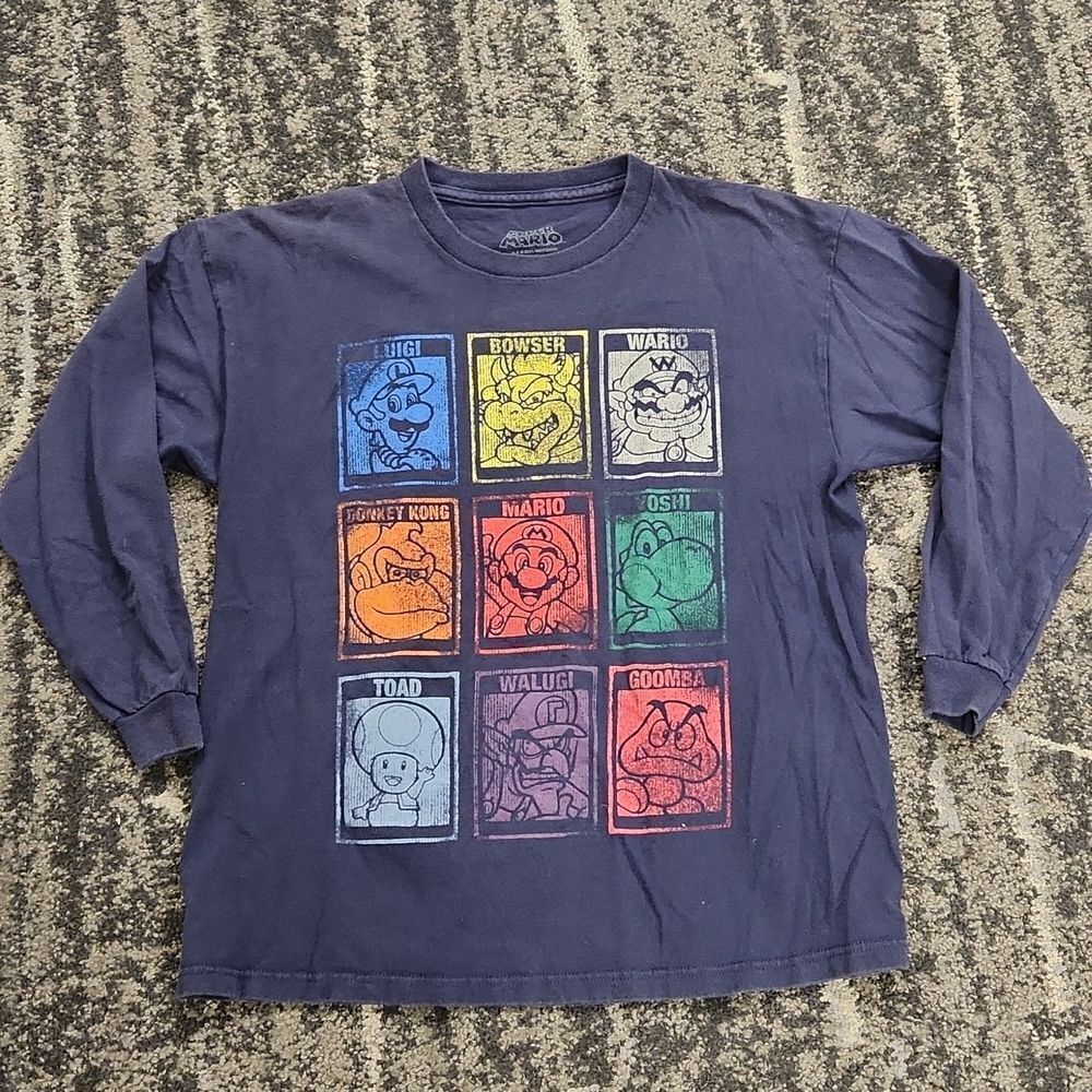 Nintendo Super Mario Shirt L/S XL
